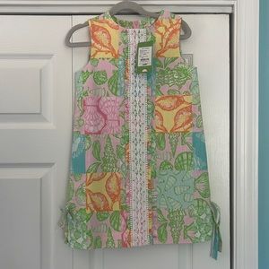 RARE NWT Lilly Pulitzer Girls Little Lilly Ruffle Shift